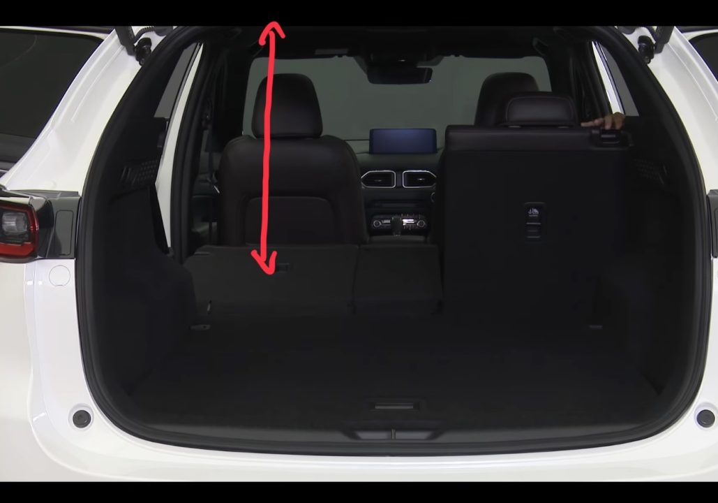 CX-5 荷室計測図2